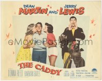 4t0607 CADDY LC #5 1953 Jerry Lewis by golfer Dean Martin between sexy Donna Reed & Barbara Bates!