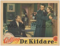 4t0608 CALLING DR. KILDARE LC 1939 Lew Ayres & young Lana Turner by Lionel Barrymore in wheelchair!