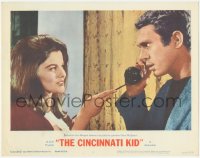 4t0613 CINCINNATI KID LC #1 1965 sexy Ann-Margret makes a big play for pro gambler Steve McQueen!