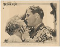 4t0621 DARK ANGEL LC 1925 best romantic c/u of blind Ronald Colman & Vilma Banky, ultra rare!