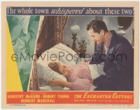 4t0636 ENCHANTED COTTAGE LC 1945 Dorothy McGuire & Robert Young live in a fantasy world!