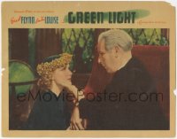 4t0656 GREEN LIGHT LC 1937 close up of pretty Anita Louise & Cedric Hardwicke, very rare!