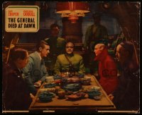 4t0043 GENERAL DIED AT DAWN jumbo LC 1936 Gary Cooper & Madeleine Carroll at tense dinner, rare!