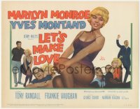 4t0560 LET'S MAKE LOVE TC 1960 four images of super sexy Marilyn Monroe & Yves Montand!