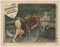 4t0691 LITTLE ADVENTURESS LC 1927 Vera Reynolds pushes car stuck in mud, from A.A. Milne play, rare!