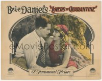 4t0697 LOVERS IN QUARANTINE LC 1925 Bebe Daniels is a girl who acts first & thinks afterwards, rare!