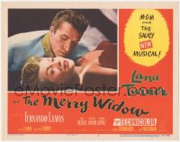 4t0710 MERRY WIDOW LC #8 1952 best romantic portrait of sexy Lana Turner & Fernando Lamas!