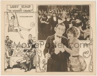 4t0711 MIDNIGHT CABARET LC 1923 nebbish Larry Semon, Kathleen Myers, cool border art, ultra rare!