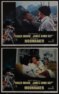 4t0933 MOONRAKER 2 LCs 1979 Roger Moore as James Bond 007, Kiel, Daniel Goozee border art!