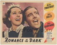 4t0747 ROMANCE IN THE DARK LC 1938 c/u of John Boles singing with beautiful maid Gladys Swarthout!