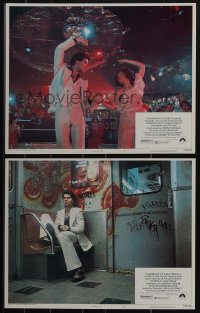 4t0937 SATURDAY NIGHT FEVER 2 LCs 1977 great images of disco dancer John Travolta, R-rated!