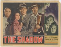 4t0755 SHADOW LC 1937 best portrait of scared young Rita Hayworth, Charles Quigley & cast, rare!