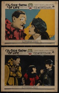 4t0941 SIDE SHOW OF LIFE 2 LCs 1924 Torrence is a clown whose real life is really sad, ultra rare!