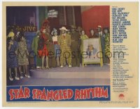 4t0771 STAR SPANGLED RHYTHM LC 1943 Eddie Rochester Anderson in zoot suit by Uncle Sam WWII poster!