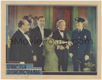 4t0776 STRICTLY DISHONORABLE LC 1931 Paul Lukas, Sidney Fox, early Preston Sturges, very rare!