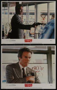 4t0945 SUDDEN IMPACT 2 LCs 1983 Clint Eastwood is at it again as Dirty Harry, great images!