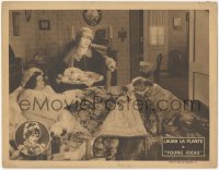 4t0812 YOUNG IDEAS LC 1924 Laura La Plante orders her dog to get lazy woman out of bed, ultra rare!