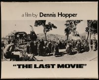 4t0320 LAST MOVIE 14x119 special poster 1971 directed by Dennis Hopper, starring Sam Fuller!