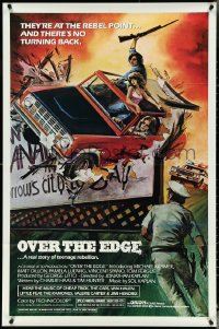 4t1222 OVER THE EDGE 1sh 1979 Matt Dillon, Jonathan Kaplan cult classic, art by Rudy Obrero!