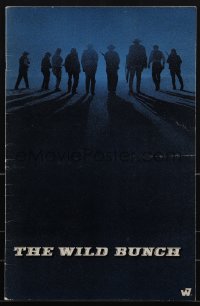 4t0115 WILD BUNCH pressbook 1969 Sam Peckinpah cowboy classic, William Holden & Ernest Borgnine