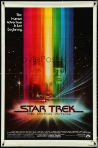 4t1302 STAR TREK 1sh 1979 Shatner, Nimoy, Khambatta and Enterprise by Peak!