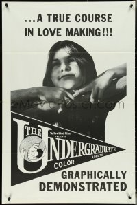 4t1347 UNDERGRADUATE 1sh 1971 a true course in love making by Ed Wood, graphically demonstrated!