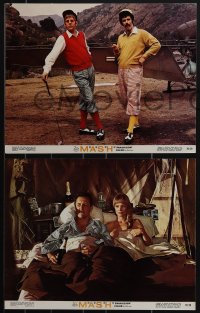 4t0380 MASH 8 color 11x14 stills 1970 Robert Altman, Elliott Gould, Donald Sutherland, Tom Skerritt!