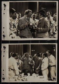 4t1745 CASEY AT THE BAT 4 8x11 key book stills 1927 Wallace Beery, New York Giants baseball!