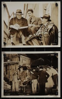 4t1747 CITADEL 4 candid 8x10 stills 1938 King Vidor on set w/ Robert Donat & young Rosalind Russell!