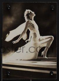 4t1785 JULIETTE COMPTON 3 from 6.25x8.75 to 7x9 stills 1930s with striking kneeling portrait!