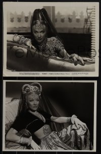 4t1734 KISMET 5 from 7.75x10 to 8x10 stills 1944 great images of sexy Marlene Dietrich w/ wild hair!