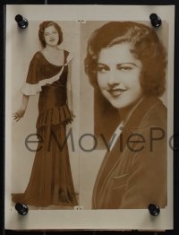 4t1726 LIBBY HOLMAN 6 6.5x8.5 news photos 1930s great images, some with Zach Reynold's & her's baby!