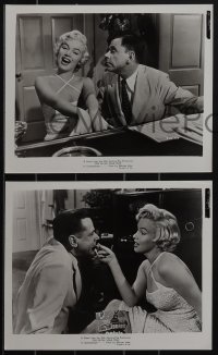 4t1759 SEVEN YEAR ITCH 4 8x10 stills 1955 Wilder, great images of sexy Marilyn Monroe & Tom Ewell!