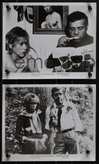 4t1766 WEEK END 4 8x10 stills 1967 Mireille Darc, Jean Yanne, directed by Jean-Luc Godard!