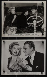 4t1767 WHITE HEAT 4 8x10 stills 1949 great images of James Cagney with sexiest Virginia Mayo!