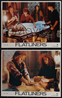 4t0832 FLATLINERS 8 LCs 1990 Kiefer Sutherland, Julia Roberts, Kevin Bacon, Baldwin, Oliver Platt