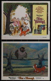 4t0868 FOX & THE HOUND 6 LCs 1981 two friends who didn't know they were supposed to be enemies!