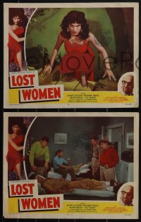 4t0861 MESA OF LOST WOMEN 7 LCs 1952 grown up Jackie Coogan, Lost Women, 8 ft. spider, unbelievable!