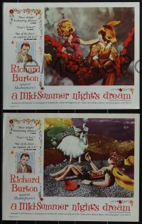 4t0896 MIDSUMMER NIGHT'S DREAM 4 LCs 1961 wild completely different fantasy images, ultra rare!