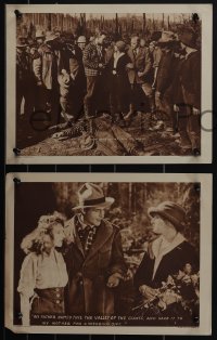 4t0881 VALLEY OF THE GIANTS 5 LCs 1919 Wallace Reid was making this when he became a drug addict!