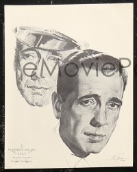 4t0302 ACADEMY AWARDS PORTFOLIO art portfolio 1961 Volpe art of all Best Actor & Actress winners!