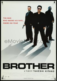 4w0510 BROTHER Belgian 2001 Beat Takeshi Kitano is the man who knows his fate, Yakuza!