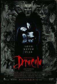 4w0761 BRAM STOKER'S DRACULA advance 1sh 1992 Francis Ford Coppola, Oldman & Ryder!