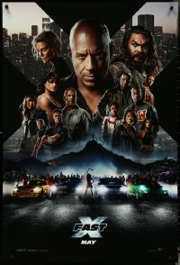 4w0810 FAST X teaser DS 1sh 2023 cool montage with Vin Diesel and top cast, Momoa, Cena, Statham!