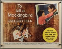 4w0391 TO KILL A MOCKINGBIRD 1/2sh 1963 Gregory Peck classic, from Harper Lee's famous novel!