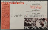 4w0243 GONE WITH THE WIND herald 1939 Clark Gable, Vivien Leigh, Leslie Howard, Olivia de Havilland!