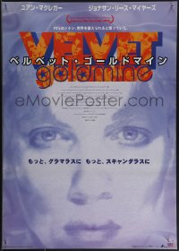 4w0488 VELVET GOLDMINE Japanese 1998 glam rocker Ewan McGregor, Jonathan Rhys Meyers, rare!