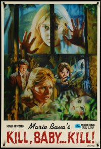 4w0877 KILL BABY KILL 1sh R2017 Mario Bava's Operazione Paura, different vintage Italian-style art!