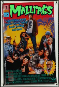 4w0906 MALLRATS 1sh 1995 Kevin Smith, Snootchie Bootchies, Stan Lee, comic artwork by Drew Struzan!