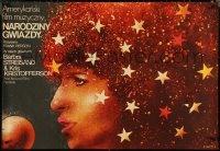 4w0690 STAR IS BORN Polish 26x38 1978 Jakub Erol art of Barbra Streisand, rock 'n' roll!